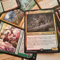 COMMANDER Magic Deck - Heaven to Earth = GREEN & RED WEREWOLVES Tribal WOLF Fun - Image 2