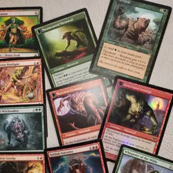 COMMANDER Magic Deck - Heaven to Earth = GREEN & RED WEREWOLVES Tribal WOLF Fun - Image 5