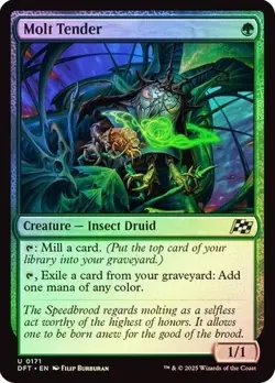 MTG Molt Tender (171) | NM Foil | Aetherdrift {DFT} - Image 1