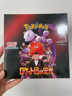 Pokemon TCG SV10 The Glory Of Team Rocket Booster Box Factory Sealed Japanese - Image 1