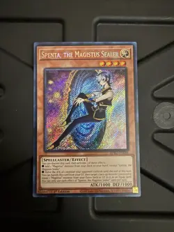 Konami Yu-Gi-Oh! Spenta the Magistus Sealer BPRO-EN098 1st Ed Holo Spellcaster … - Image 1