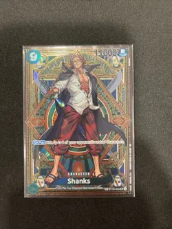 One Piece Shanks (SP) ST16-004 A Fist of Divine Speed Alt Art OP11 - Image 1