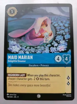 Disney Lorcana TCG - Fabled: Maid Marian (158/204) - Common - Near Mint - Image 1