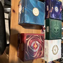 Disney Lorcana Lot Of 9 Empty Trove Boxes Sets 1-9- organizing/collecting- - Image 4