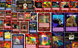 Illuminati Conspiracy Cards Wall Poster From 1994 - Revealing World Events 60x90 - Image 4