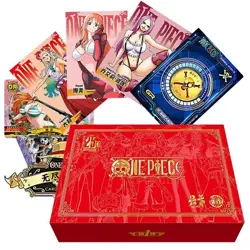 One Piece Trading Card Deluxe Premium Box Anime CCG Yunka 25th Red Box - Image 1