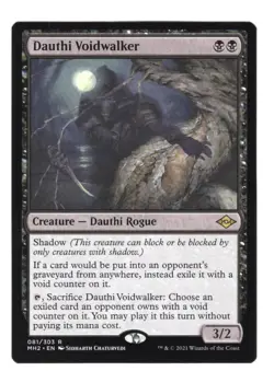 MTG English Dauthi Voidwalker NM Normal Modern Horizons 2 - Image 1