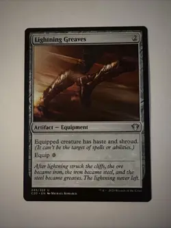 Lightning Greaves Commander 2020 Regular - Image 1