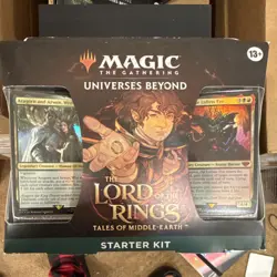 Magic: The Gathering Lord of the Rings Tales of Middle-Earth Starter Kit 2 Decks - Image 1