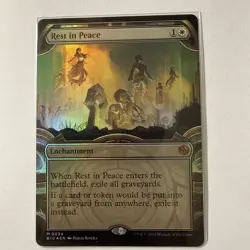 Rest in Peace (Showcase) [Outlaws of Thunder Junction: The Big Score] Foil NM - Image 1