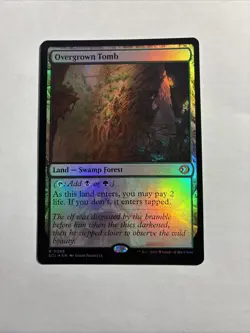 Overgrown Tomb - Lorwyn Eclipsed Foil MTG Plus Bonus Rare!!! - Image 1