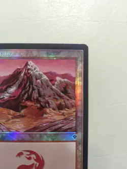 Mtg Invasion Mountain Foil 343 Never Played - Image 2