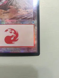 Mtg Invasion Mountain Foil 343 Never Played - Image 5