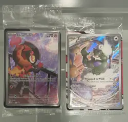 Pokemon TCG Charcadet 022 And Tornadus 210 - Sealed ETB Promo Lot - Image 1