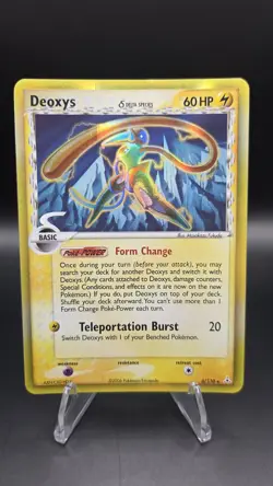 Deoxys (Speed) 6/110 — EXC/NM — EX Holon Phantoms — Delta Species Pokemon Card - Image 1