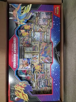 Pokemon TCG Legendary Warriors Premium Collection Box Factory Sealed New - Image 1