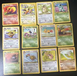 Jungle Set - 37 Card Lot Common, Unc, Rare Pokemon Card Set - WOTC - MP To HP - Image 2