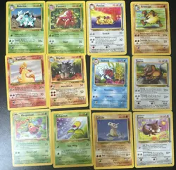 Jungle Set - 37 Card Lot Common, Unc, Rare Pokemon Card Set - WOTC - MP To HP - Image 3