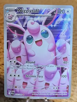 Pokemon WIGGLYTUFF Illustration Rare Phantasmal Flames 105/094 ENG - Image 1