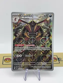 Pokemon TCG Kingambit 220/198 Scarlet & Violet Near Mint Condition - Image 1