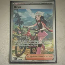 Pokemon TCG Dawn Trainer Supporter Card PFL 129/094 English Standard - Image 1