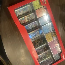 Pokemon Prismatic Evolutions Mini Tin + Bundle/ETB Costco - Image 3