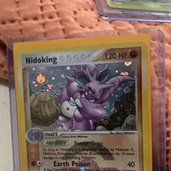 Pokemon TCG Holo Ultra Rare 2004 Nidoking 8/112 EX Fire Red and Leaf Green MINT - Image 2