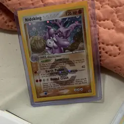 Pokemon TCG Holo Ultra Rare 2004 Nidoking 8/112 EX Fire Red and Leaf Green MINT - Image 4