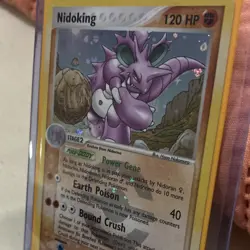 Pokemon TCG Holo Ultra Rare 2004 Nidoking 8/112 EX Fire Red and Leaf Green MINT - Image 5
