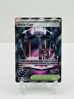 🔥Pokemon TCG-Battle Cage-116/094-Me02: Phantasmal Flames-Full Art-Holo-M/NM!🔥 - Image 1