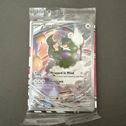 2023 Pokemon Pokemon Center Tornadus Black Star Promo Card 210 Sealed - Image 1