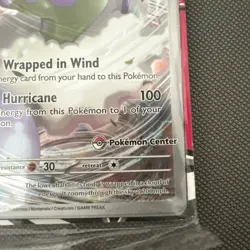 2023 Pokemon Pokemon Center Tornadus Black Star Promo Card 210 Sealed - Image 2