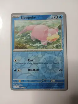 Pokemon Slowpoke (042/198) (Reverse Holo) [Scarlet & Violet: Base Set] Near Mint - Image 1