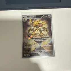 Alakazam 009 Mega Evolution Black Star Promo Pokemon TCG Card NM - Image 1