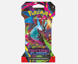 Pokemon ME2 Phantasmal Flames Sleeved Booster Pack - IN HAND (Random Art) - Image 1