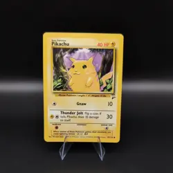 Pikachu 87/130 Base Set 2 Common 1999-2000 Basic Pokemon Card TCG WOTC NM/LP - Image 1