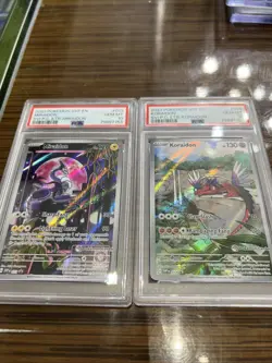 Miraidon & Koraidon Pokemon Center Edition ETB Promos Both Cards In A PSA 10! - Image 2