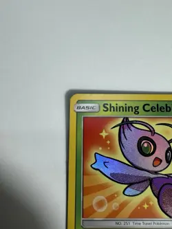 Shining Celebi - SM79 Black Star Promo 2017 LP English Pokemon Card - Image 2