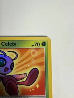 Shining Celebi - SM79 Black Star Promo 2017 LP English Pokemon Card - Image 3