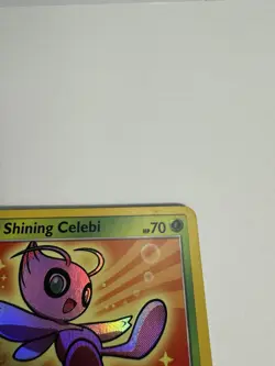 Shining Celebi - SM79 Black Star Promo 2017 LP English Pokemon Card - Image 4