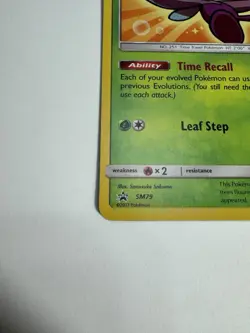 Shining Celebi - SM79 Black Star Promo 2017 LP English Pokemon Card - Image 5