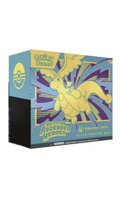 2x Pokemon TCG: Ascended Heroes Pokemon Center Elite Trainer Box (ETB) Brand New - Image 1