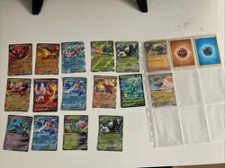 Pokemon - Cinderace V (43) - 043/264 - Fusion Strike Holo Ultra Rare NM Bundle - Image 1