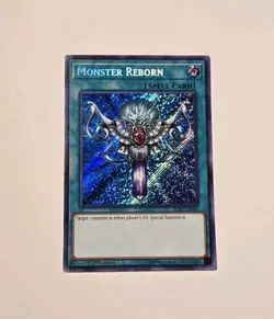 Yugioh Monster Reborn BLRR-EN046 Secret Rare 1st Edition NM - Image 1