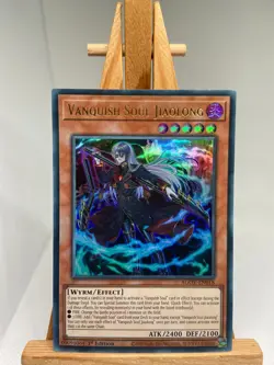 Vanquish Soul Jiaolong - Ultra Rare 1st Edition AGOV-EN018 - NM - YuGiOh - Image 1