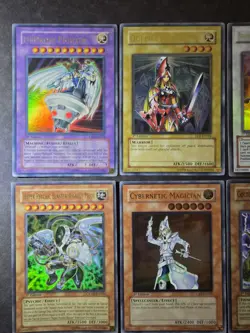 Yugioh 1st Edition limited 1996 Lot Vintage Holo Cards - Image 3