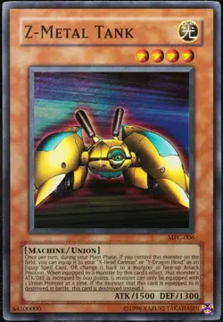 Yu-Gi-Oh! Z - Metal Tank MFC-006 Super Rare [NM-M] OG Print Old | EN 2003 - Image 1