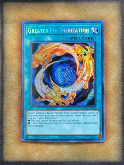 Yugioh Greater Polymerization MP22-EN050 Secret Rare 1st Ed NM - Image 1