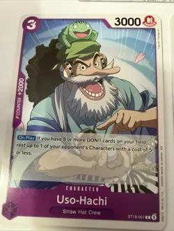 x5 Uso-Hachi ST18-001 One Piece CCG PRB02 English x3non foil + x2 foil - Image 4