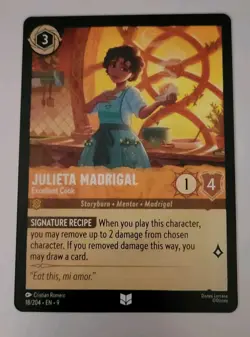 Disney Lorcana TCG - Fabled: Julieta Madrigal (018/204) - Uncommon - Near Mint - Image 1